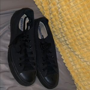 All black converse